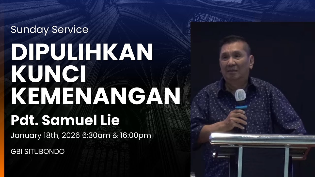 IBADAH  RAYA || MINGGU, 18 JANUARI 2026 || 