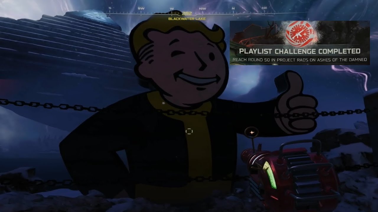 Round 50 Project RADs Solo Flawless No Gums Ashes of The Damned Black ops 7 Zombies