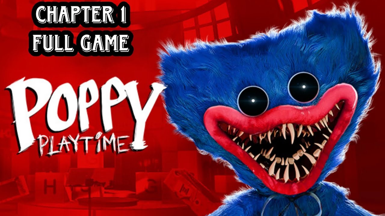 I AM STUCK IN THE HORROR FACTORY AND TRYING TO                 ESCAPE (POPPY PLAYTIME 1)