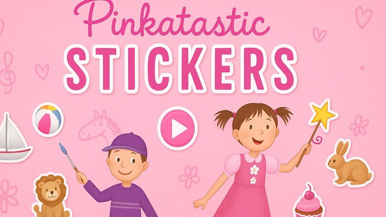 Pinkalicious & Peterrific : STICKERS ⭐ PBS KIDS GAME⭐ (Mini explorers zone)
