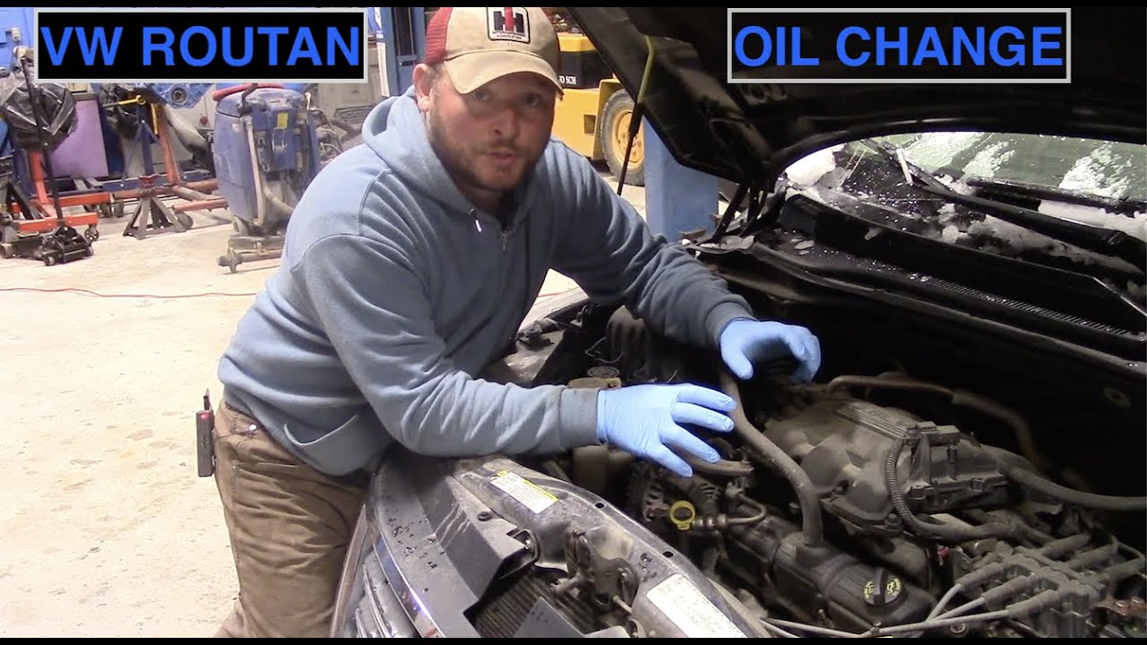 '09 VW Routan Oil Change DIY 3.8 V6