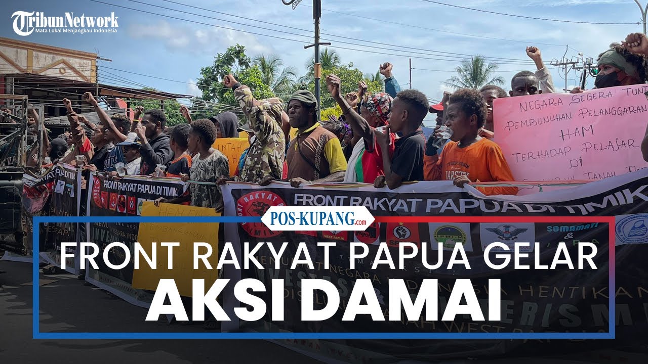 Hari HAM Sedunia, Front Rakyat Papua Gelar Aksi Damai di Kantor DPRK Mimika
