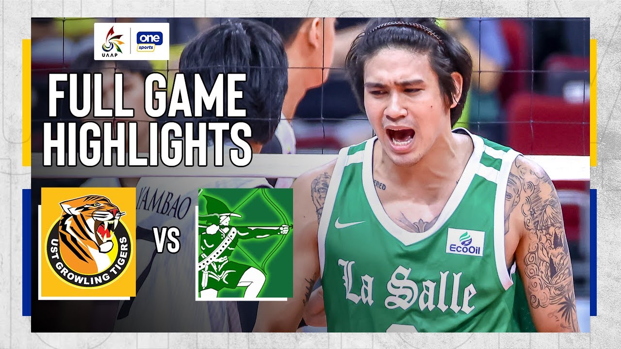 UST vs DLSU | FULL GAME HIGHLIGHTS | UAAP SEASON 86 MEN'S VOLLEYBALL | FEBRUARY 25, 2024