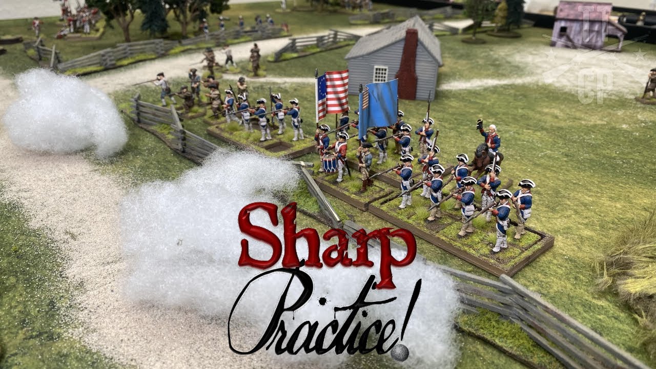 Tabletop Command Post: Sharp Practice Battle Report- Independence Day 2025