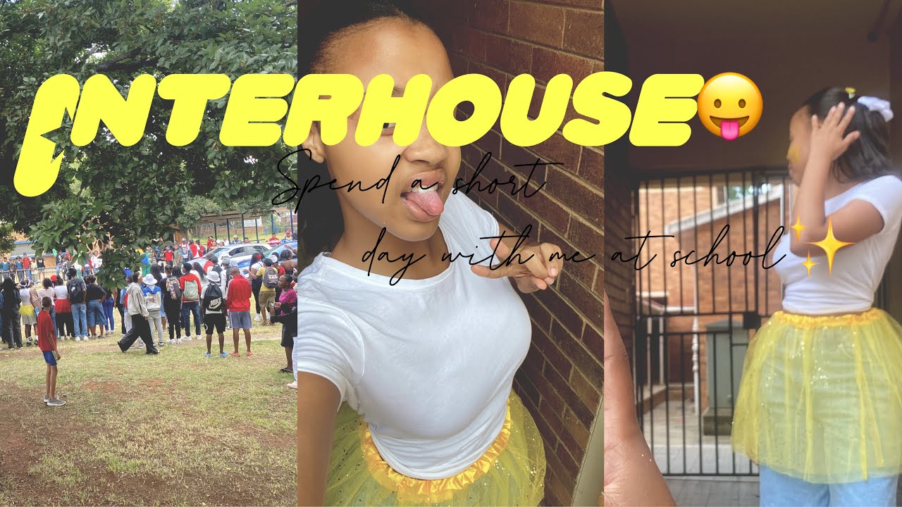 SHORT VLOG | SCHOOL INTERHOUSE | GRWM🩷