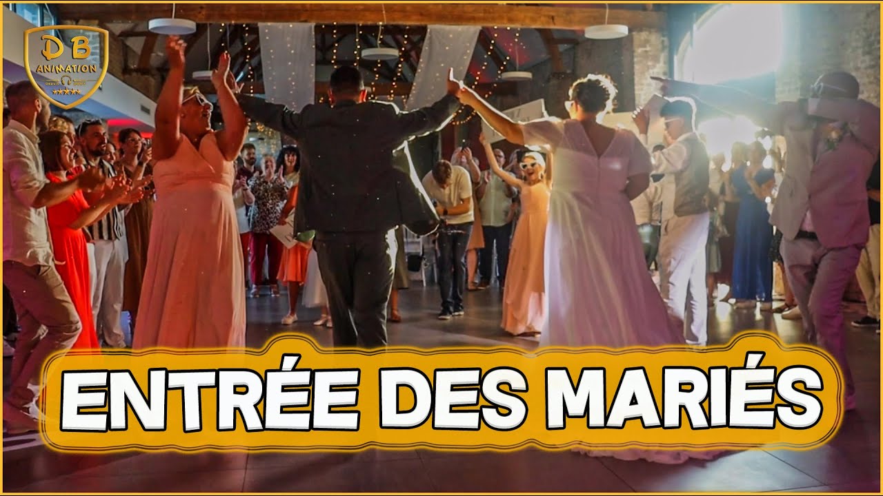 L'ENTREE DES MARIES de Estelle & Sébastien 👰🤵💖 sur l'incontournable 
