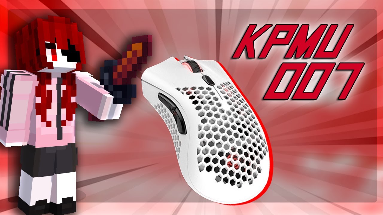O melhor mouse para minecreft (KP-MU 007) Porque o meu e branco?
