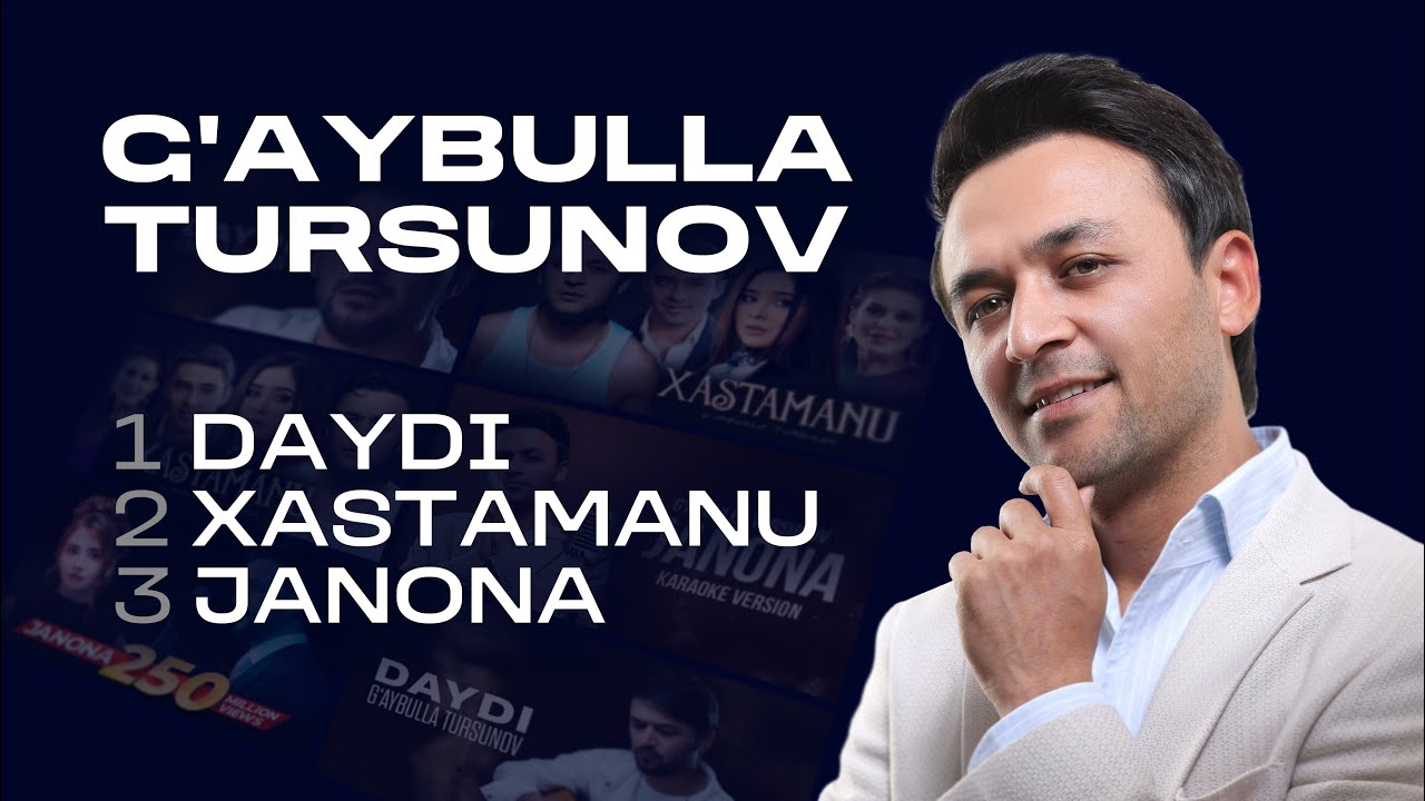 G'aybulla Tursunov - Eng Xit Top 3 (Official Music Video)