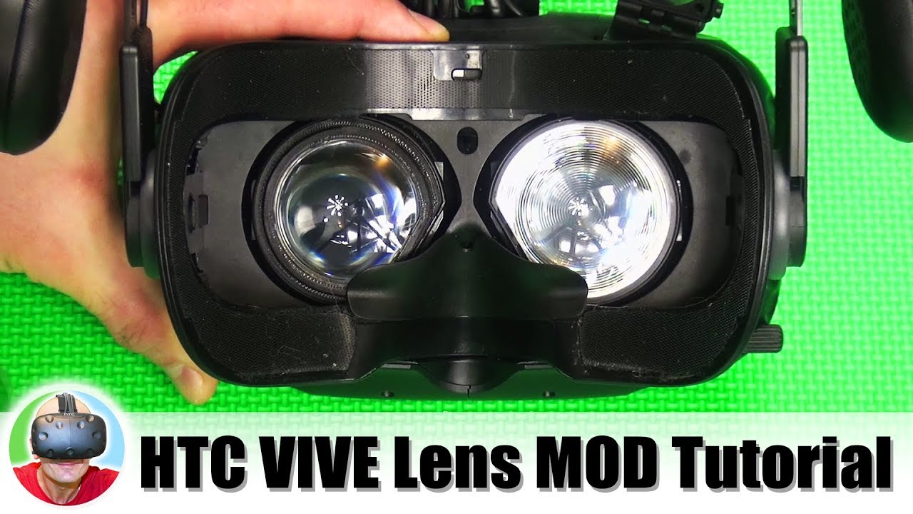 Инструкция по модификации линз HTC Vive: как улучшить резкость и качество изображения в VR.
