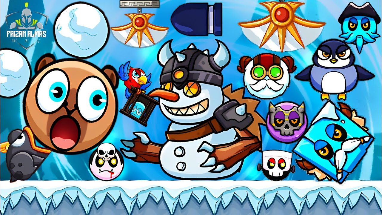 Ball Capybara Ball V Red Boss Challenge | Ice Age 2 Boss | MGIF | Gameplay WFG