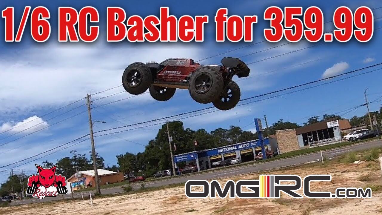 It's time to Bash this Redcat Racing 1/6 RC Shredder Truck I OMGRC