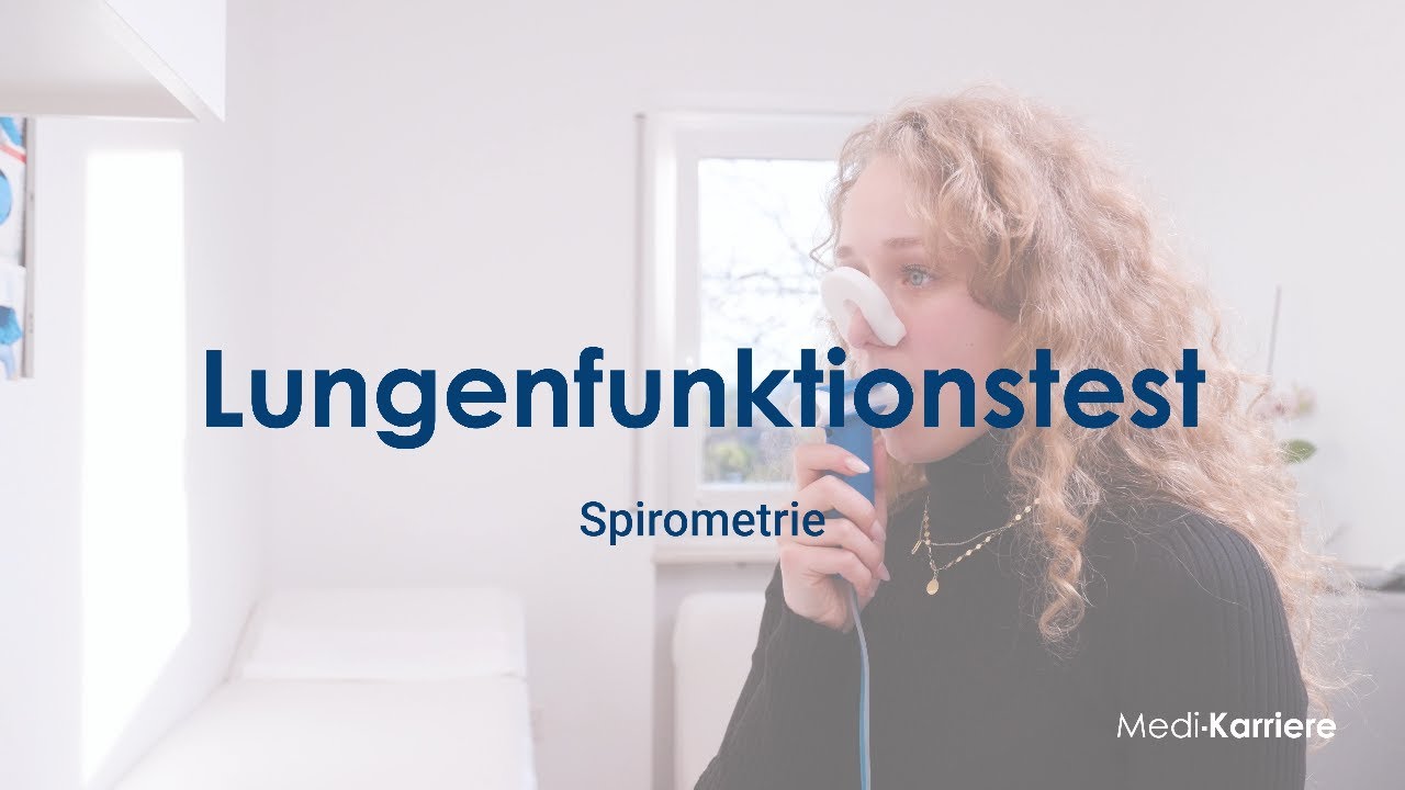 Lungenfunktionstest Spirometrie