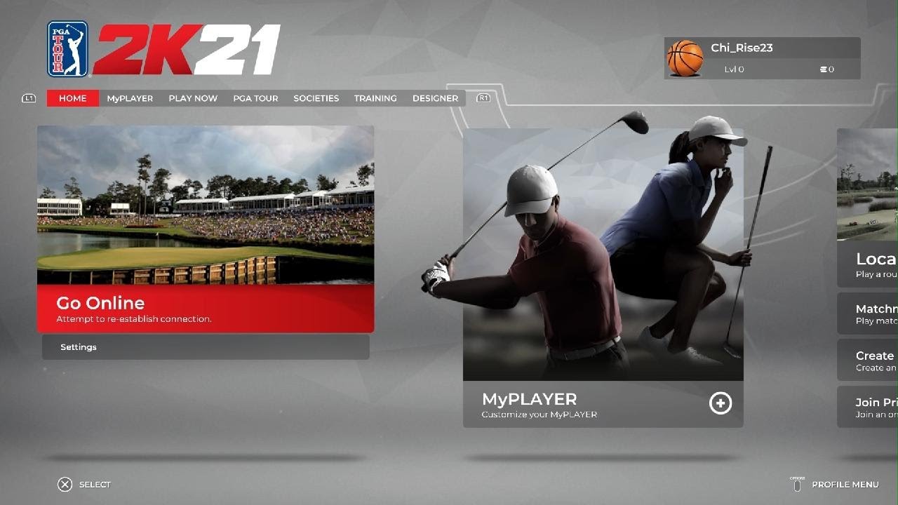 PGA TOUR 2K21