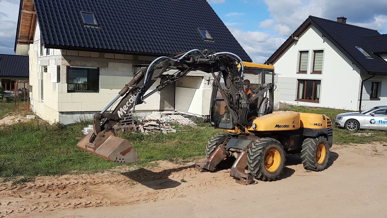 Koparka wielofunkcyjna MECALAC 10 MSX + zestaw łyżek (2 z 3) na aukcji FLOTILO.PL