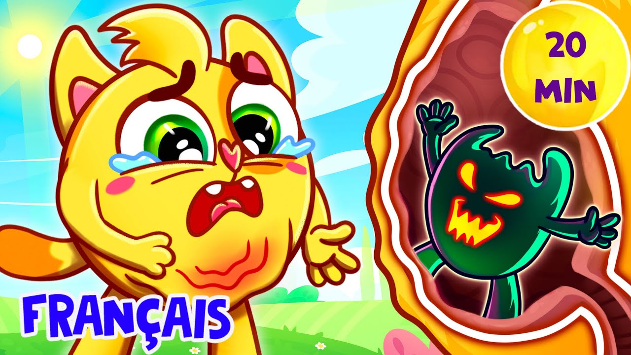 Un Monstre Dans Mon Ventre | + Plein De Super Chansons Pour Enfants Par Baby Zoo Français 😻🐨🐰🦁