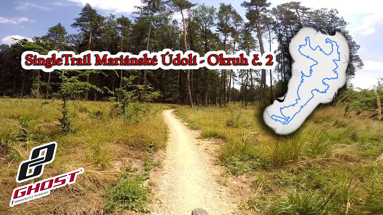 Singletrail Mariánské Údolí (okruh č. 2) - Ghost SE2920 #009