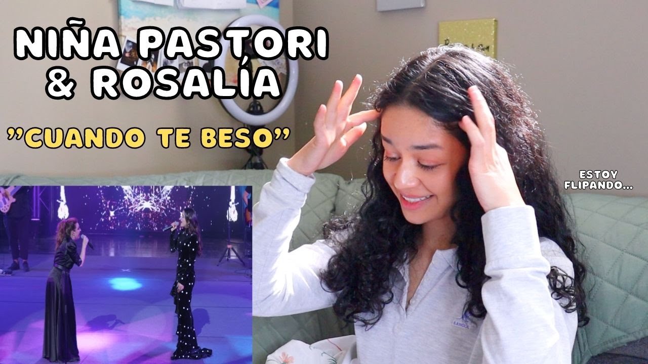 ESCUCHO por PRIMERA VEZ a NIÑA PASTORI con ROSALÍA - 