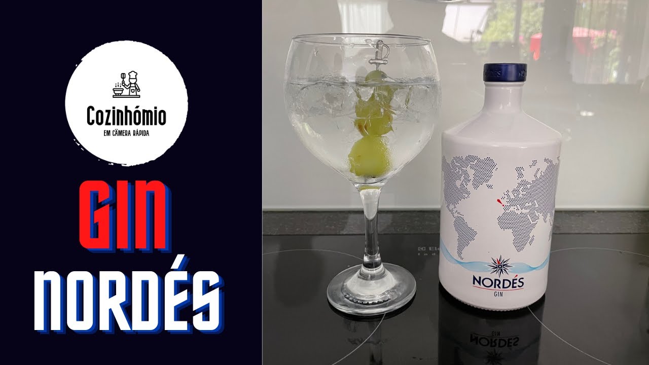 GIN NORDÉS | GIN TÔNICA do sabor inconfundivel, o melhor gin do mundo, bv @Cozinhómio