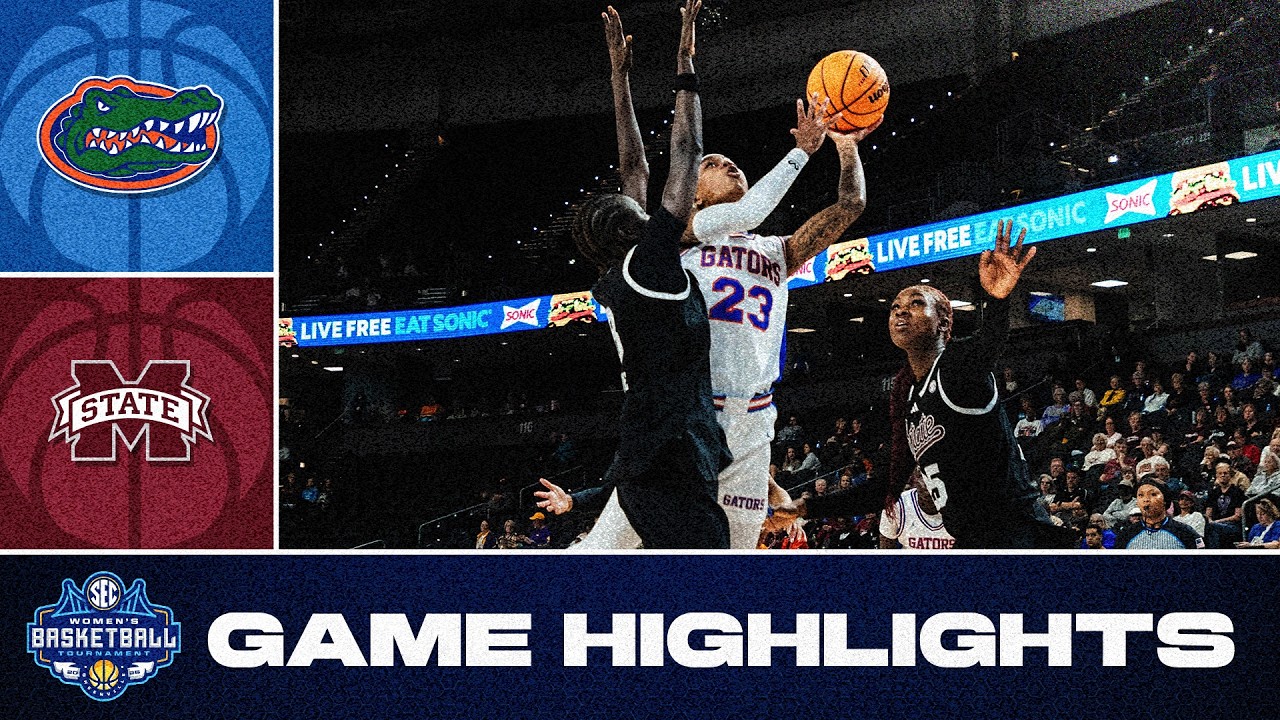 Florida vs. Mississippi State | Game Highlights | 2026 SEC Women's Basketball Tournament