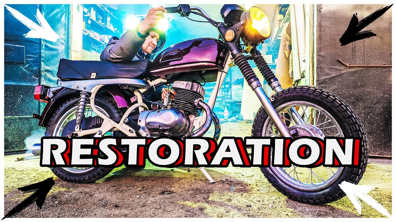 Restoration Motorcycle - Final RESTORATION after 1 Month | Abandoned Motorcycle Restoration