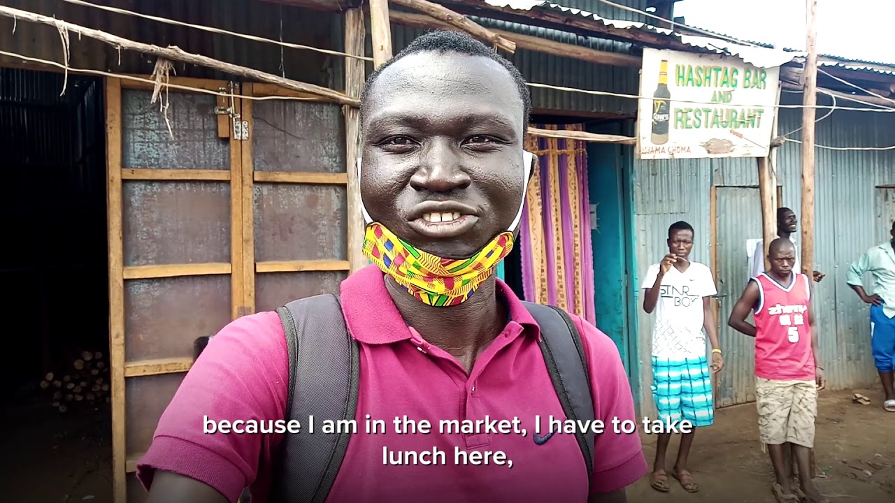 Spend a day in Kakuma refugee camp with Nhial