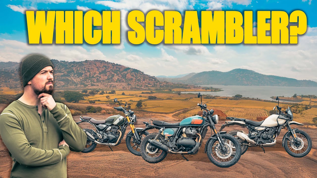 Royal Enfield Bear 650 vs Himalayan 450 vs Triumph Scrambler 400X: Who Wins?