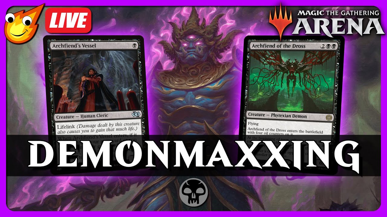 🔴 LIVE | Maxing out on Demons in Explorer! | $81/12 Rares | MTG Arena