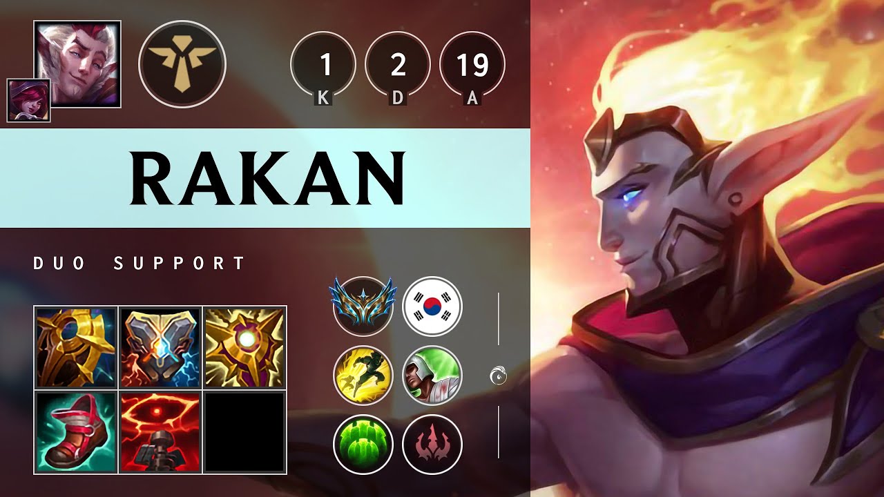 Rakan Support vs Thresh - KR Challenger Patch 14.22