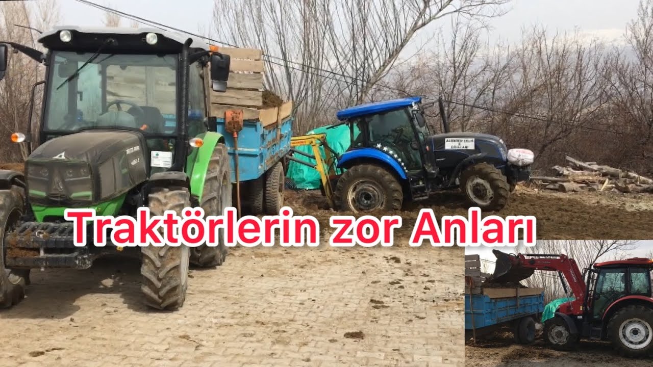 Deutz fahr 4065 ve Newhollan td75 Başak 75