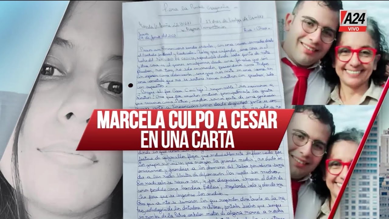 🔴 Caso Cecilia Strzyzowski: Marcela Acuña se despegó y entregó a César Sena
