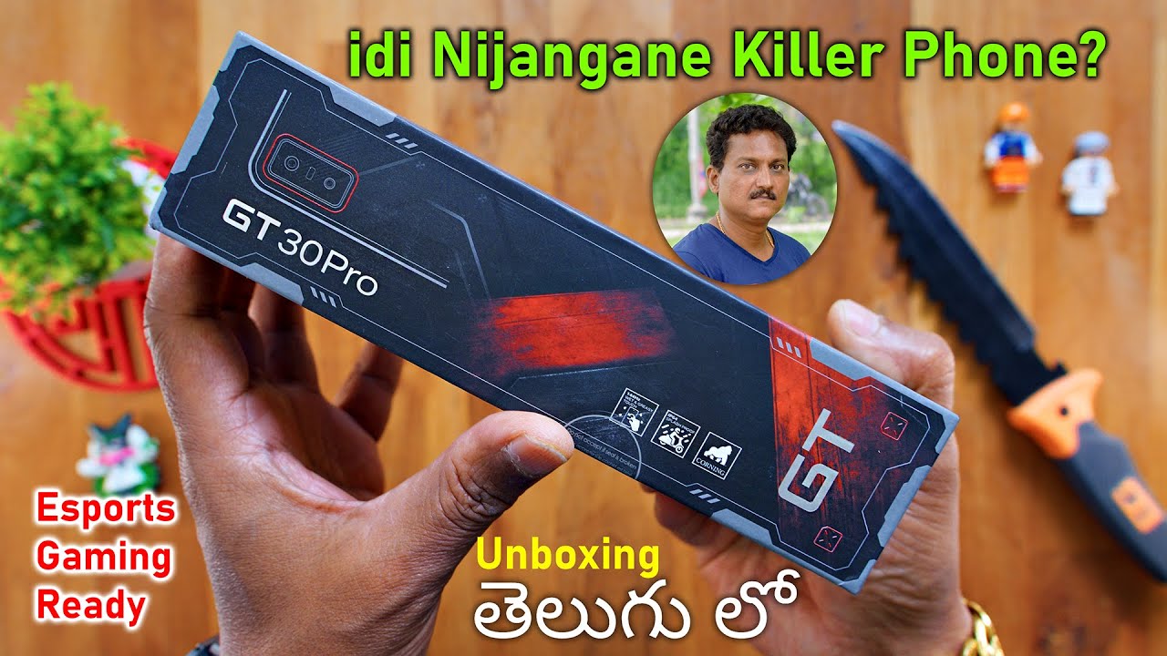 Infinix GT30 Pro 5G 🔥 Esports Gaming Ready mobile Unboxing in Telugu...