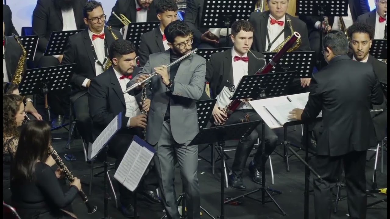 Divertimento for Flute and Band, Alfred Reed - Banda Filarmônica de São Paulo, Flute - Pablo Cobello