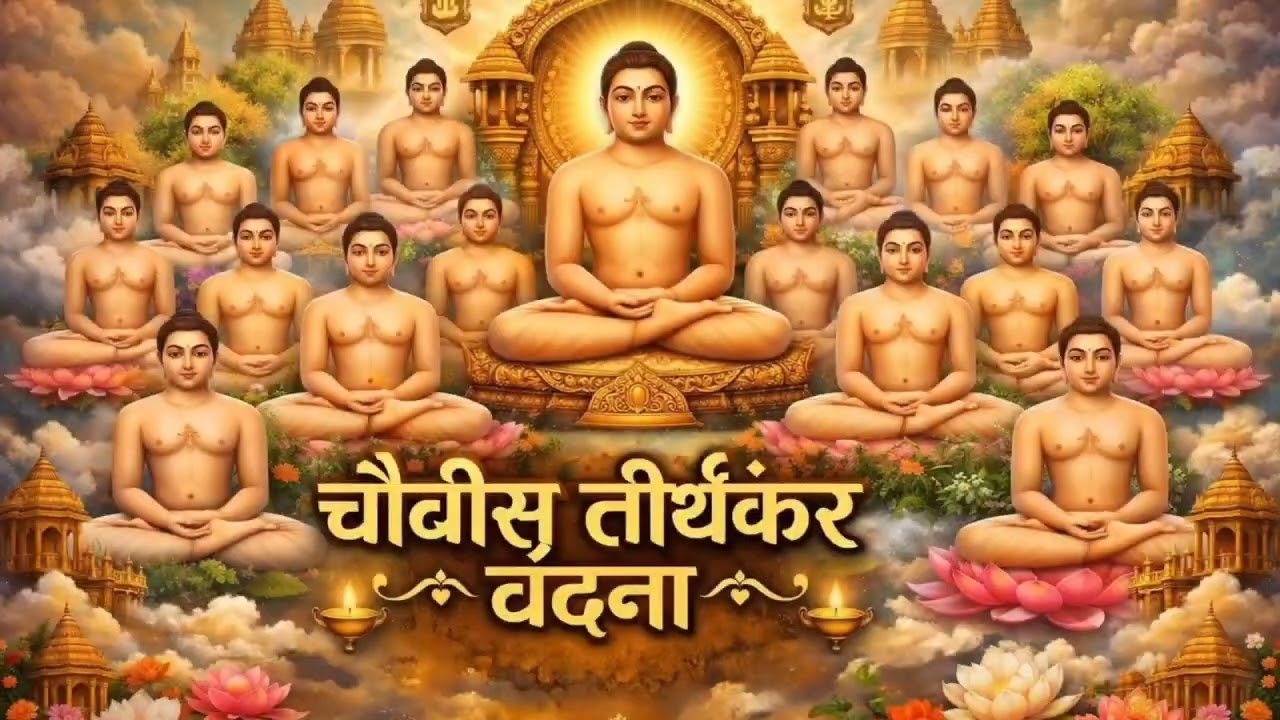 24 तीर्थंकर वंदना #jain #Bhajan 