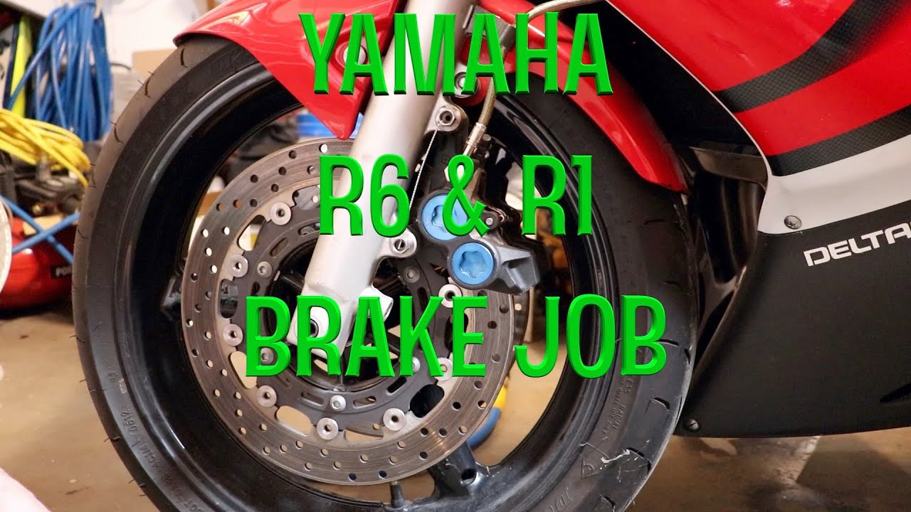 Ремонт тормозов Yamaha R6 и R1