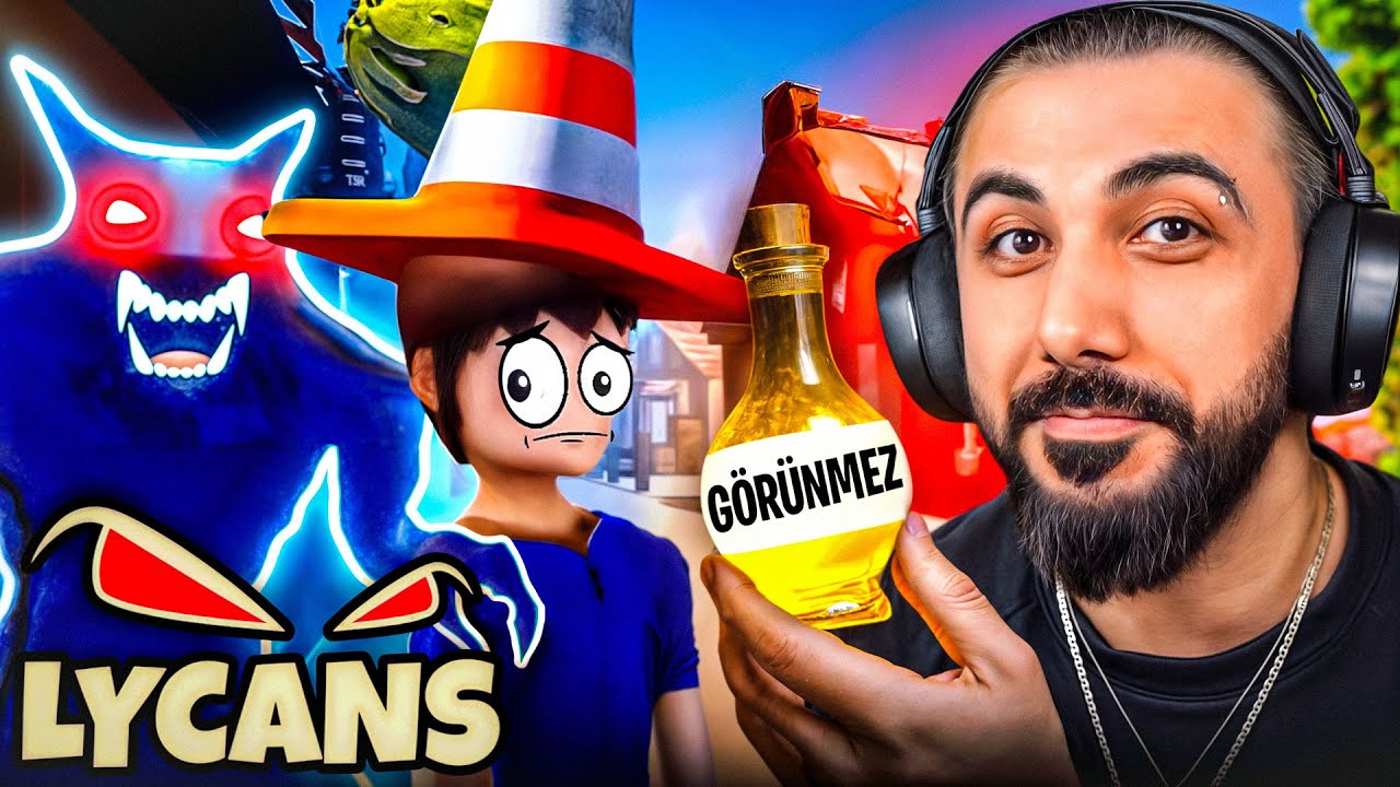 KURTKEN GÖRÜNMEZ OLUP OYUNU KAZANDIM! | EKİPLE LYCANS | Barış Can