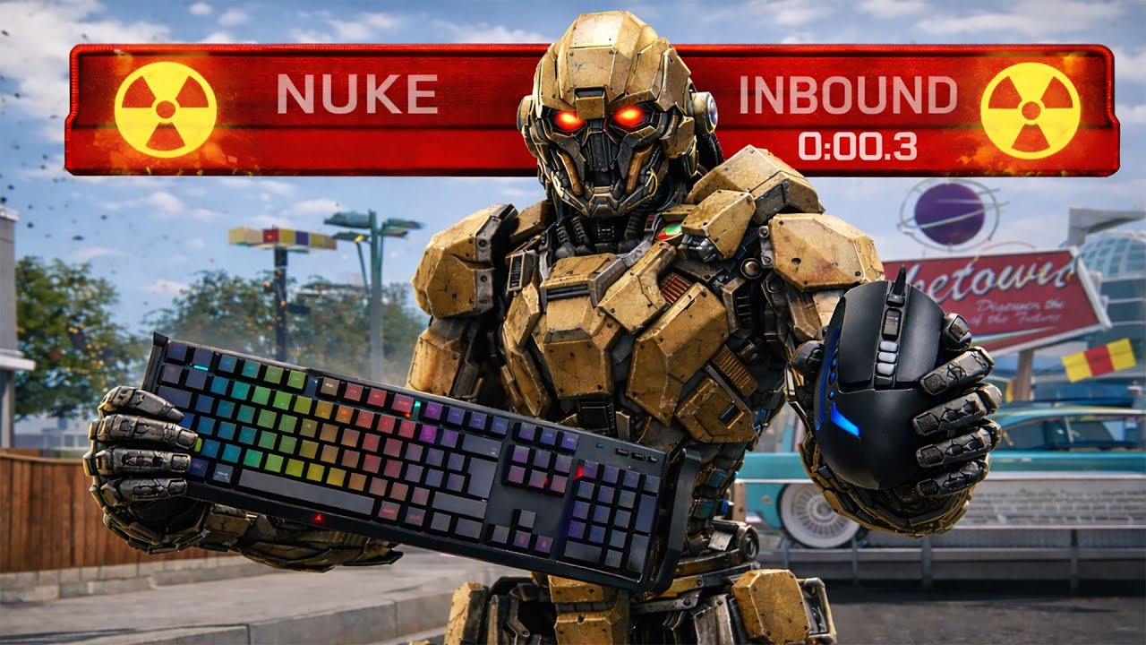 EINEN TAG MAUS & TASTATUR als CONTROLLER SPIELER in CALL OF DUTY