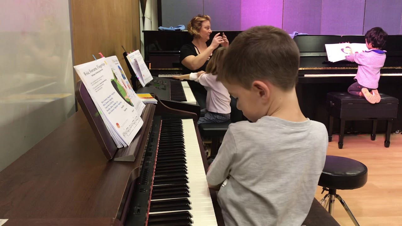 Wrist, Forearm, Fingertips from My First Piano Adventures Level A Lesson Book