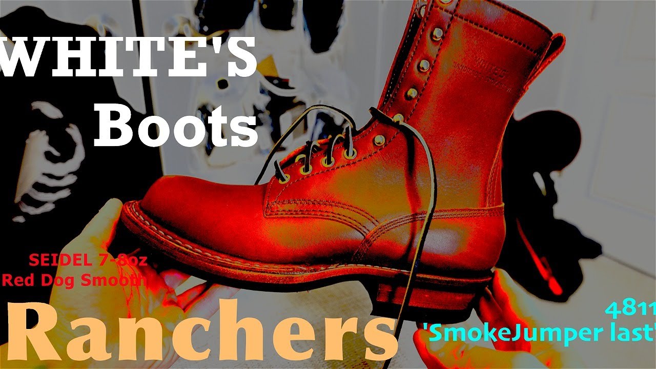Ботинки White's - Farmer / Rancher 4811 (с колодкой Smokejumper) из гладкой кожи Seidel 'Red Dog'