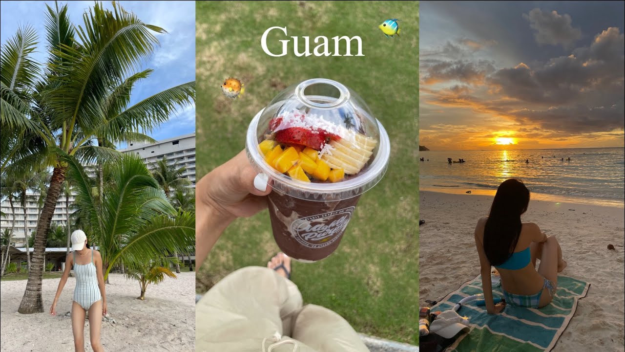 괌 VLOG | 하루종일 먹고 수영하는 여행 🐢 🌴