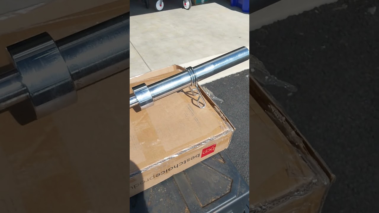 Restoring old, rusty weight lifting bar