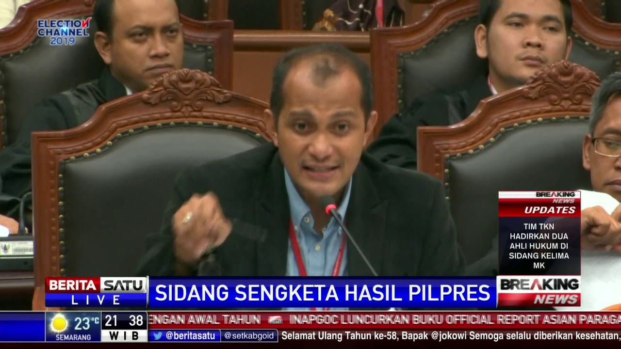 Saksi Ahli 01 Eddy Hiariej Menjawab Pertanyaan KPU dan Hakim MK