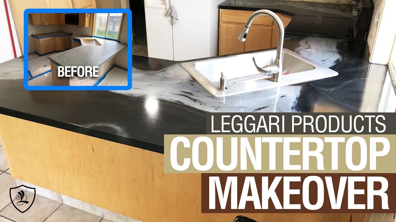 Epoxy Over Formica Countertop Tutorial