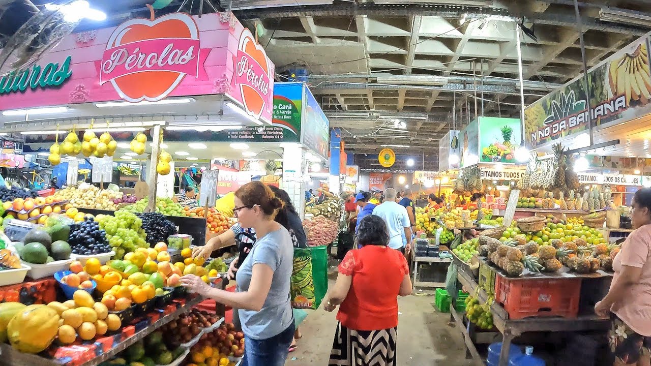 FEIRA DO MERCADO DAS MANGUEIRAS PRAZERES JABOATAO PERNAMBUCO BRASIL 22 JUNHO 2024