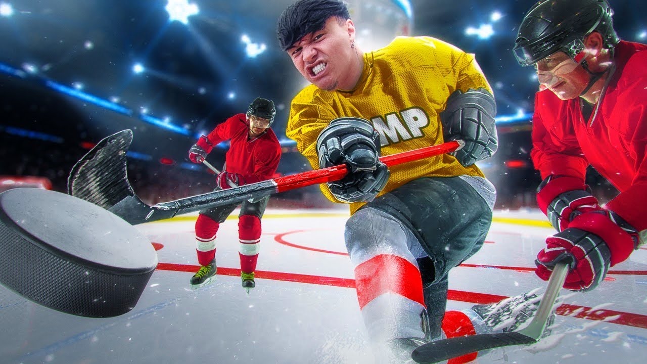 48h Pour Faire Un Match De HOCKEY Sans Expérience De Patinage 🏒