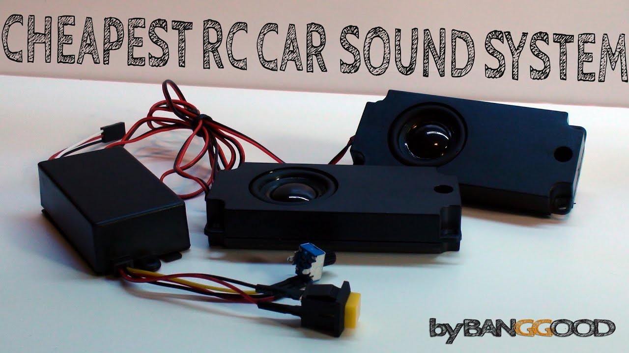 Cheapest RC Car Engine Sound module