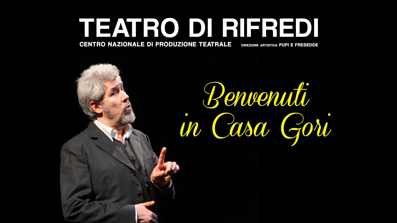 ALESSANDRO BENVENUTI  in BENVENUTI IN CASA GORI al TEATRO DI RIFREDI 12 - 15 novembre