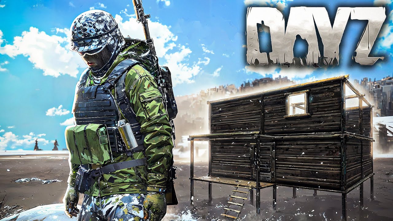 ◤ DAYZ #332 - ON CONSTRUIT UNE BASE SUR UN LAC GELÉ ! 🧊