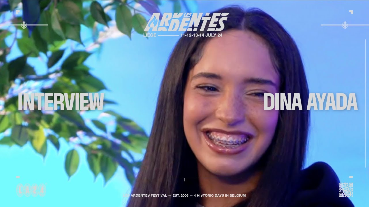 Les Ardentes Tv : Dina Ayada, l’interview aux Ardentes 2024 !
