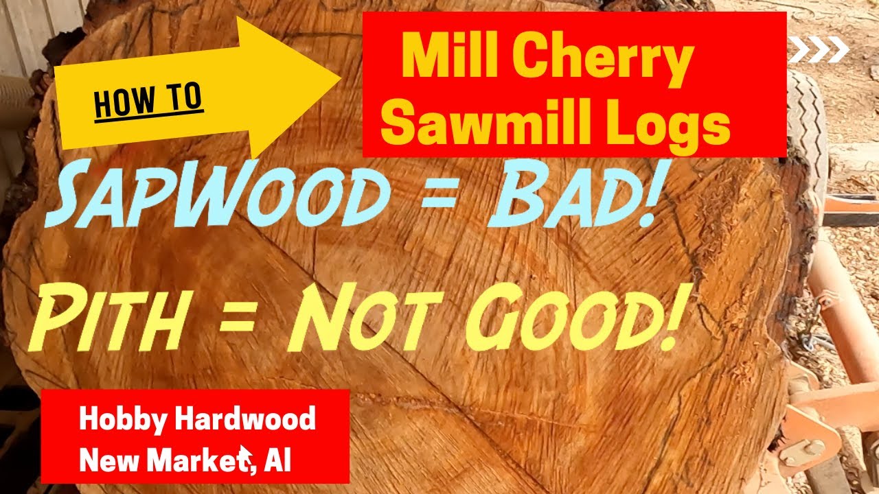 #1 Way to Increase Sawmill Lumber Quality - Professional Shows How to Sawmill Cherry - HHA
