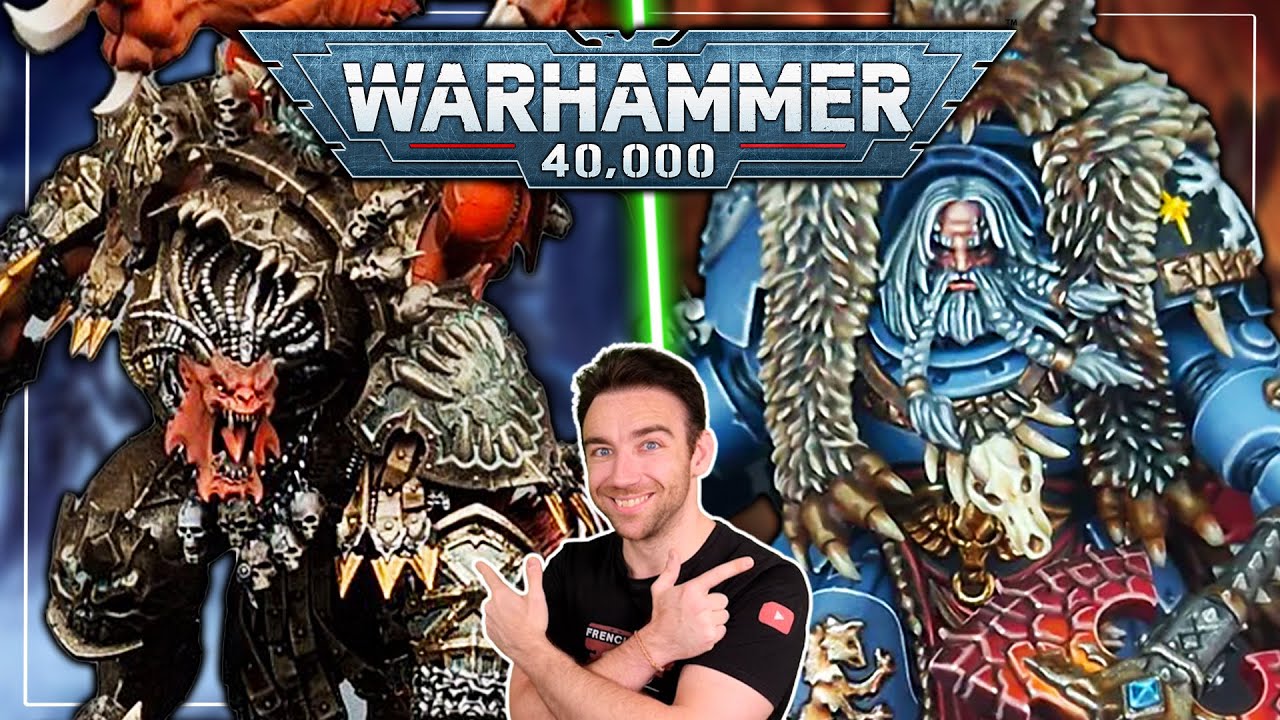 Warhammer 40.000 - Space Wolves (Pkstor) VS World Eaters (Mister M)